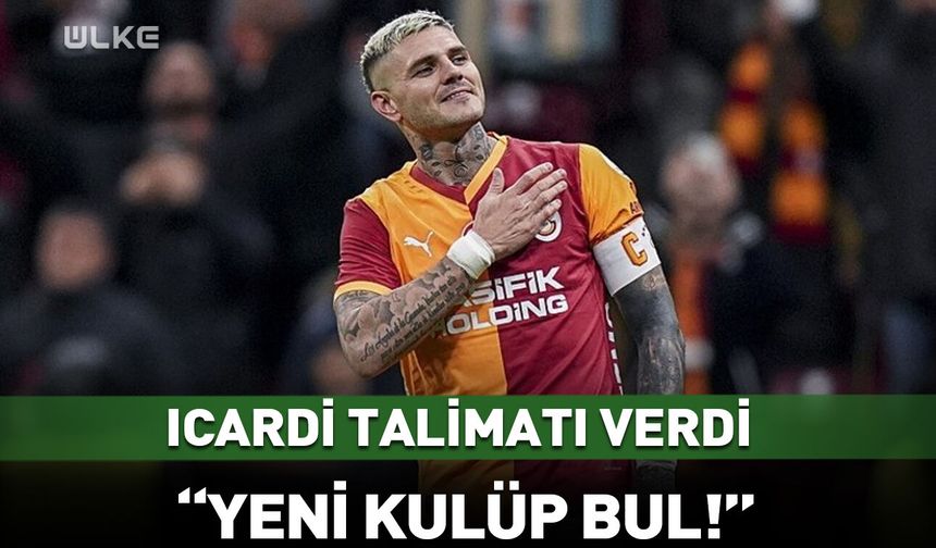Icardi talimatı verdi: Yeni kulüp bul!