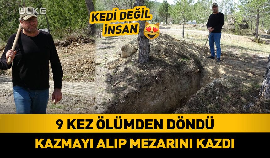 Kedi değil insan ☺️ 9 kez ölümden dönünce bakın ne yaptı!