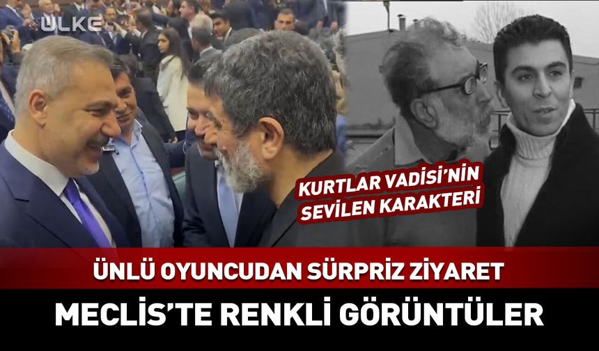 Kurtlar Vadisi'nin Erdal Kömürcü'sü Sefa Zengin AK Parti grup toplantısında!