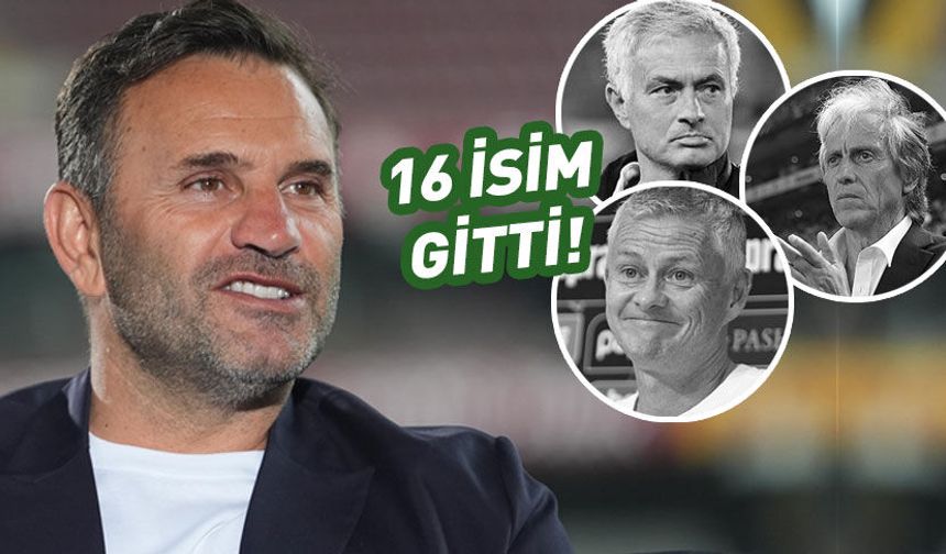 Okan Buruk 16 teknik adam eskitti!