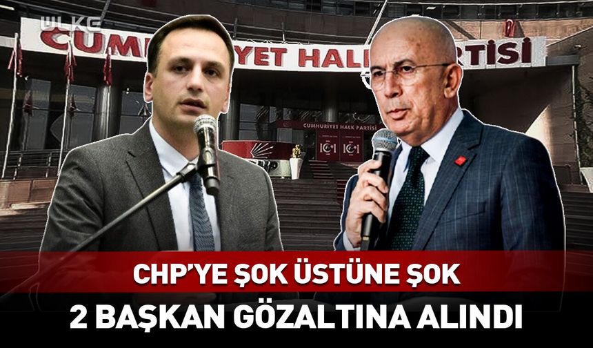 CHP'li başkan gözaltına alındı!