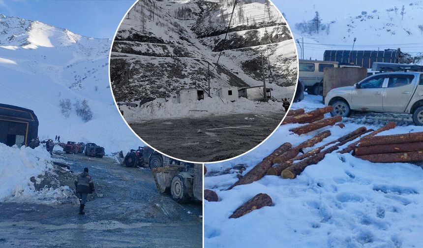 Maden sahasında çığ felaketi! Çok sayıda ölü