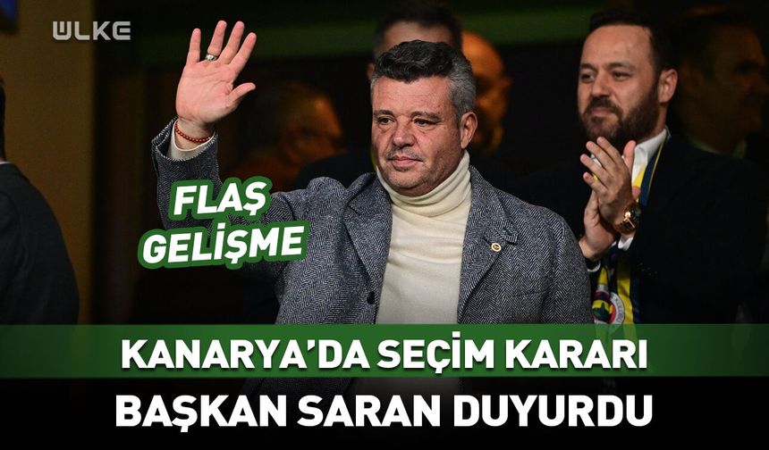 Fenerbahçe'den son dakika seçim kararı