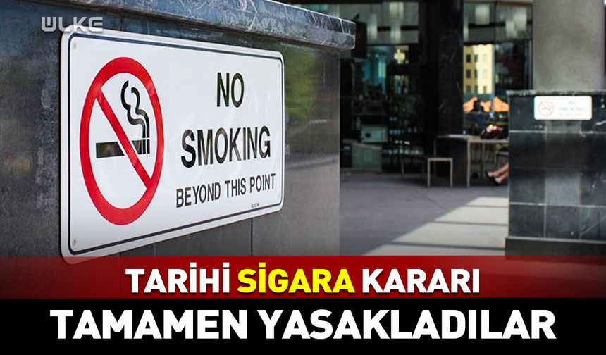 O ülkede 2009 sonrası doğanlar sigara alamayacak! Tamamen yasaklandı
