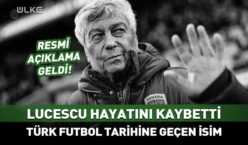 Lucescu hayatını kaybetti! Galatasaray ve Beşiktaş detayı...