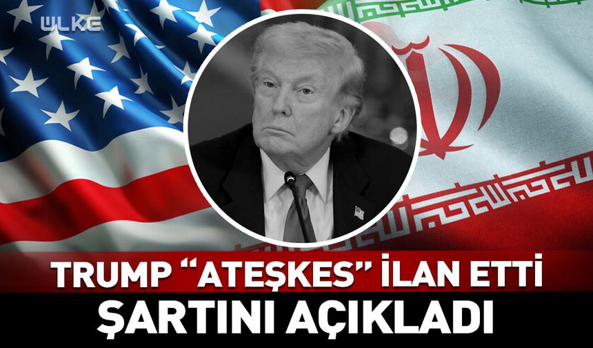 Trump’tan kritik ateşkes açıklaması!