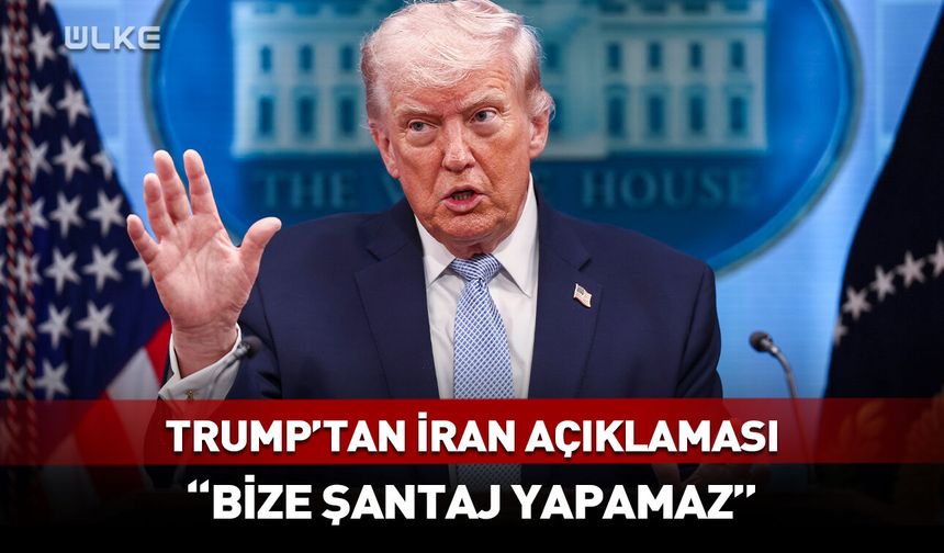 İran'ın Hürmüz'ü kapatmasının ardından Trump'tan ilk açıklama!