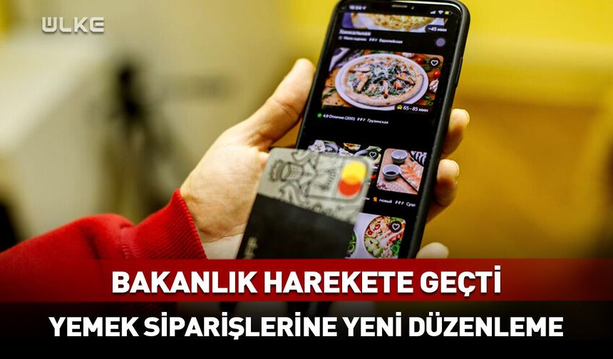 İnternet üzerinden yemek siparişlerine düzenleme