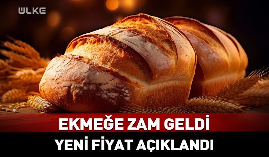 Ekmek fiyatlarına "zam" açıklaması