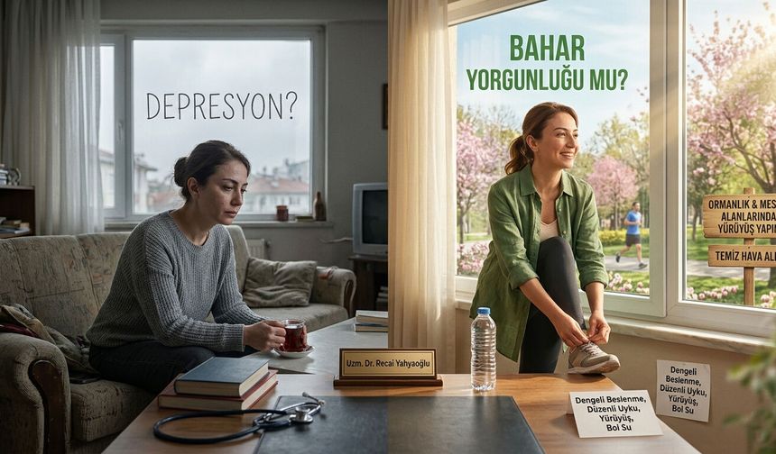 Yaşadığınız depresyon mu? Bahar yorgunluğu mu?