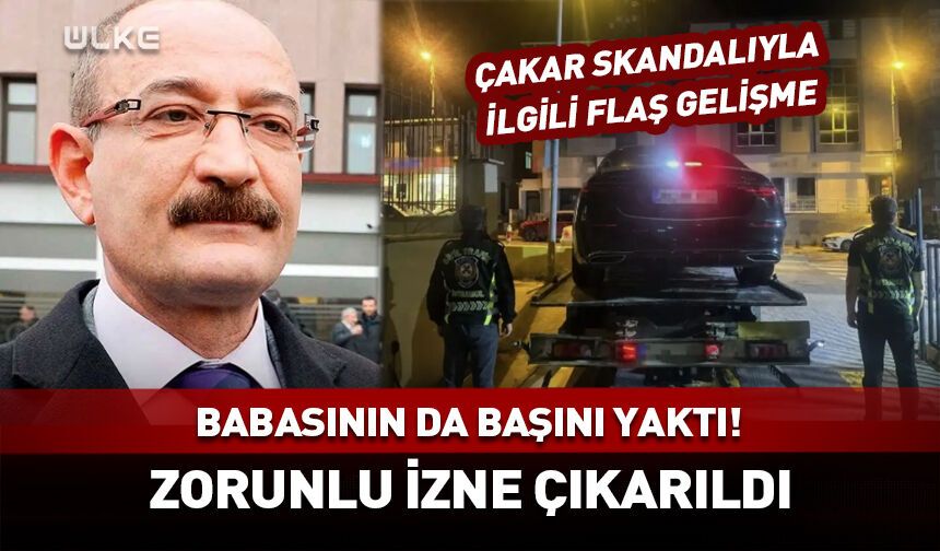 Babasının da başını yaktı! Gazeteci Emin Pazarcı izne çıkarıldı