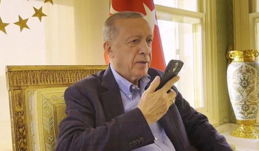Cumhurbaşkanı Erdoğan'dan sürpriz telefon