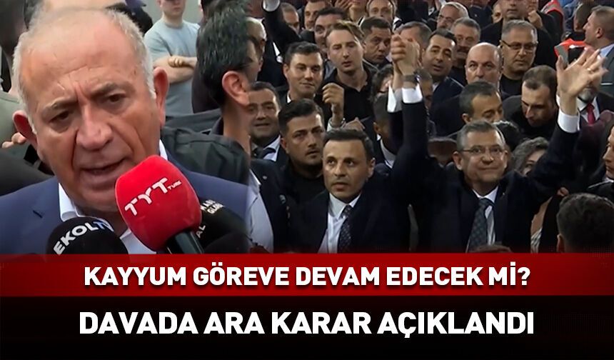 CHP'nin İstanbul kongresi iptal davasında ara karar!