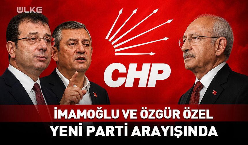 İmamoğlu ve Özel yeni bir parti arayışında! Flaş sözler