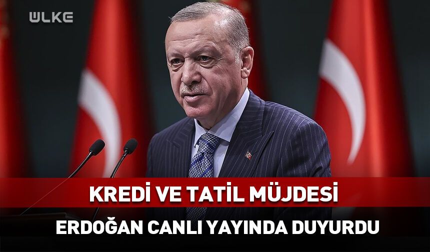 Kurban Bayramı tatili 9 güne çıktı! Erdoğan duyurdu
