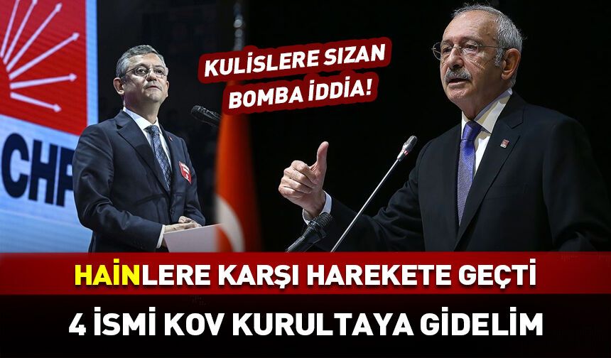 Kılıçdaroğlu düğmeye bastı! Özel'e yakın 4 vekile ihraç