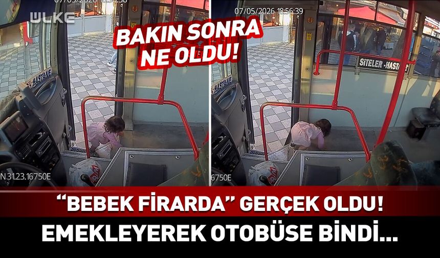 "Bebek Firarda" gerçek oldu! 2 yaşındaki çocuk böyle fark edildi