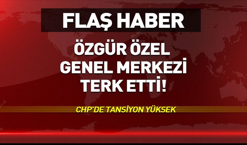 CHP Genel Merkezi'nde tansiyon yüksek! CANLI YAYIN