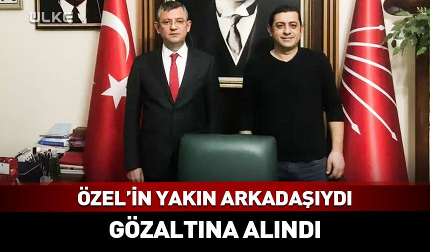 CHP Manisa teşkilatında deprem: Gözaltına alındı
