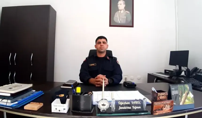 Genç komutan kalbine yenik düştü