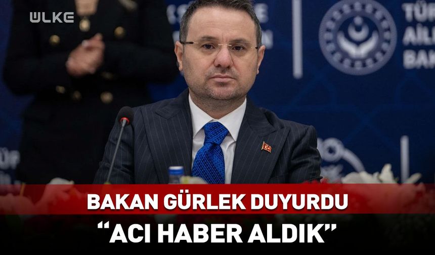 Bakan Gürlek'ten 'Aysel Yıldırım' açıklaması! "Acı haber aldık"