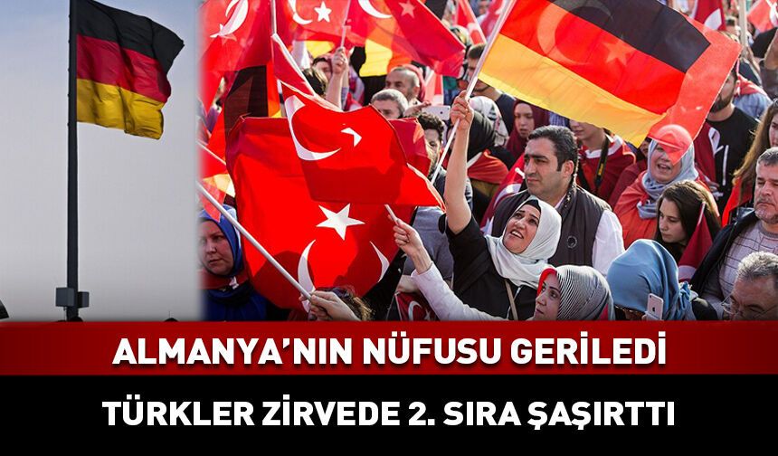 Almanya'da Türkler yine ilk sırada!