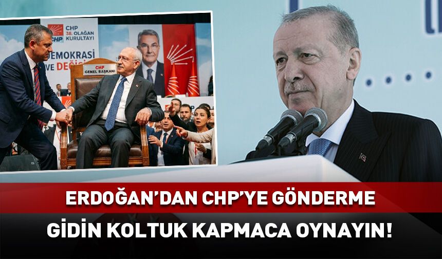 "Gidin koltuk kapmaca oynayın!"