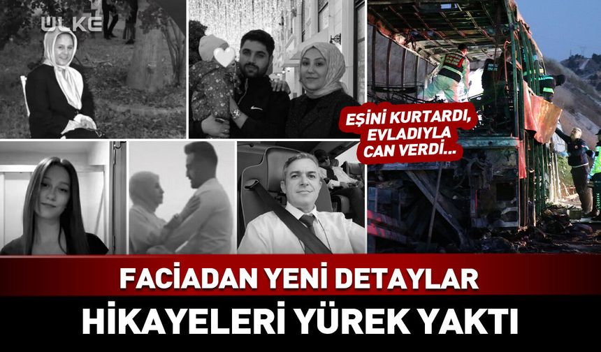 Denizli’deki otobüs faciasından yürek yakan hikayeler! Eşini kurtardı, evladıyla can verdi...