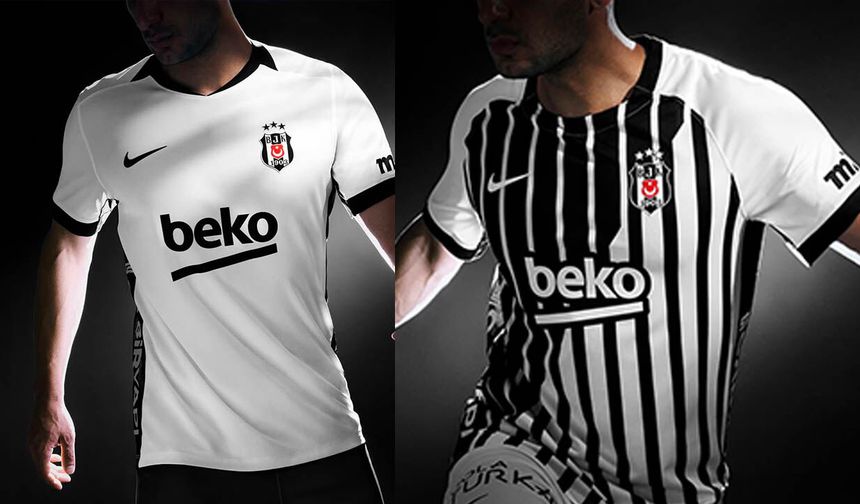Beşiktaş yeni sezon formalarını tanıttı
