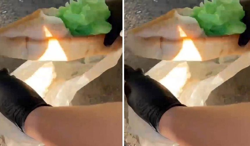 Akıl almaz olay! Ekmek arasına gizlemişler…