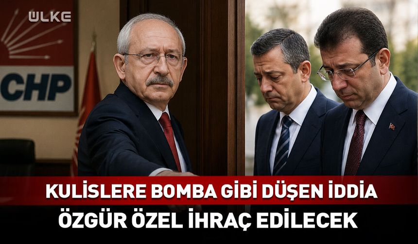 Kulislere bomba gibi düşen iddia! Özgür Özel ihraç edilecek