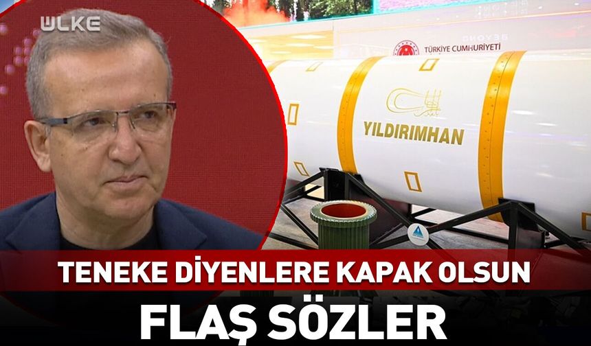Teneke diyenlere kapak olsun! Canlı yayında flaş sözler