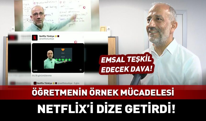 Netflix'i dize getiren matematik öğretmeni!