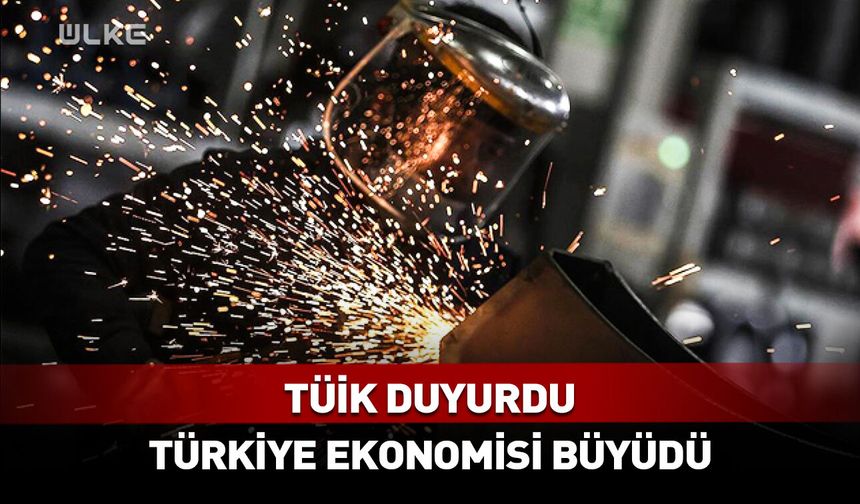 Türkiye ekonomisi yüzde 2,5 büyüdü