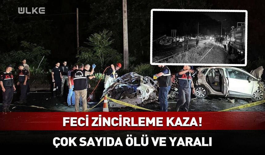 Rize'de feci kaza! Çok sayıda ölü ve yaralı