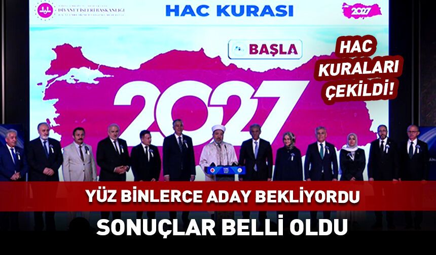2027 Hac kuraları çekildi mi? e-Devlet üzerinden sonuçlar nasıl öğrenilir?