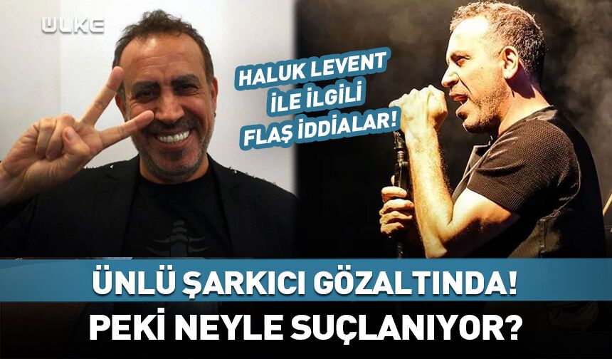 Haluk Levent gözaltına alındı