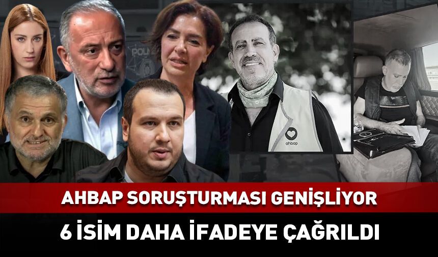 "AHBAP" soruşturması genişliyor... Fatih Altaylı-Şahan Gökbakar...