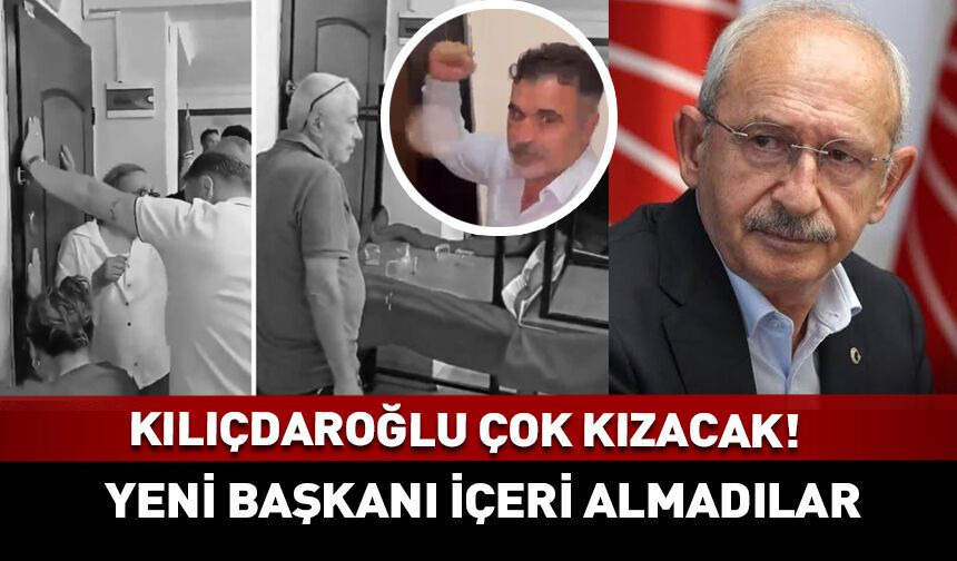 Kılıçdaroğlu'nun atadığı ilçe başkanını parti binasına almadılar