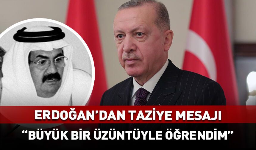 Cumhurbaşkanı Erdoğan: Büyük bir üzüntüyle öğrendim