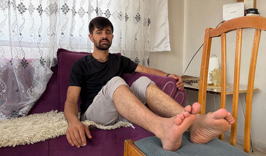 Diş ağrısı için gitti ayağı kullanılmaz hale geldi