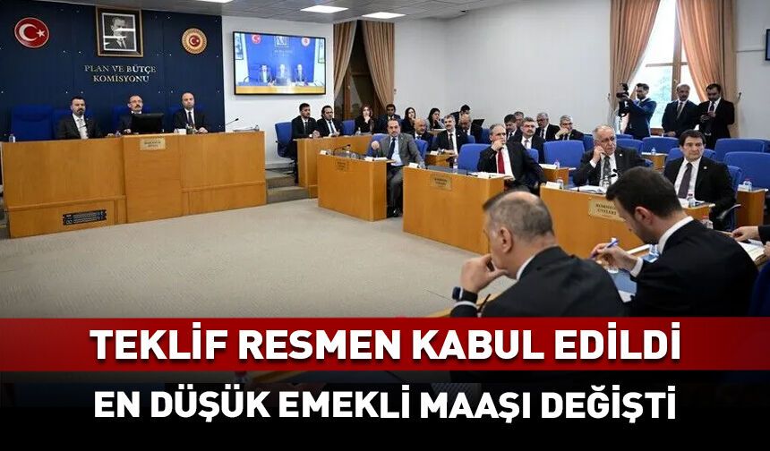 En düşük emekli maaşı resmen değişti