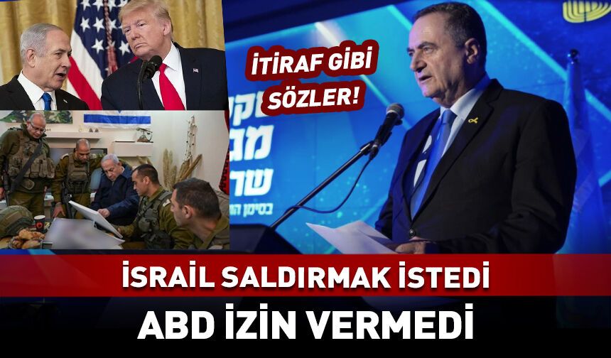 İsrail saldırmak istedi! ABD onay vermedi