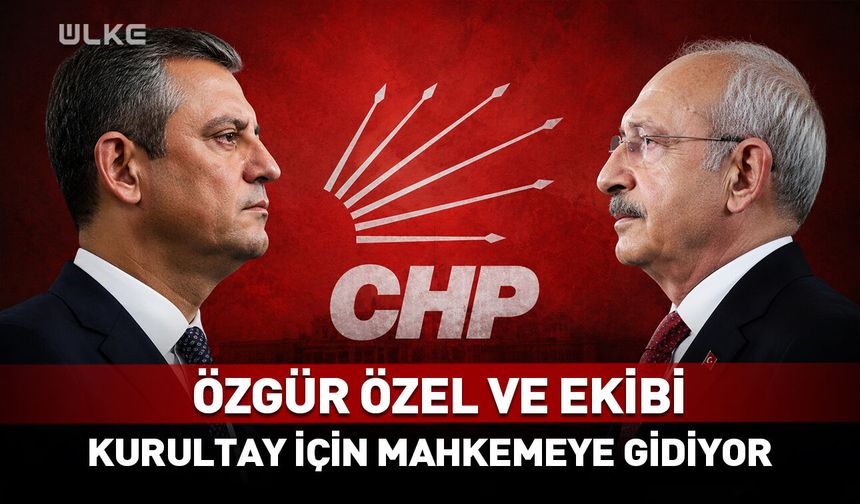 Özgür Özel ve ekibi olağanüstü kurultay talebiyle mahkemeye başvuracak