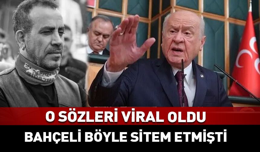 Bahçeli'nin Haluk Levent sözleri viral oldu