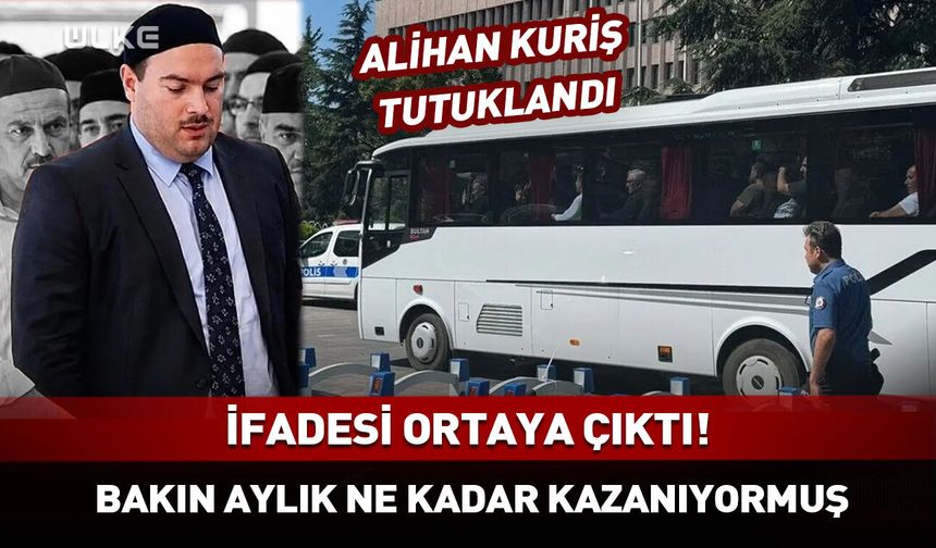 Alihan Kuriş'in aylık geliri şaşırttı