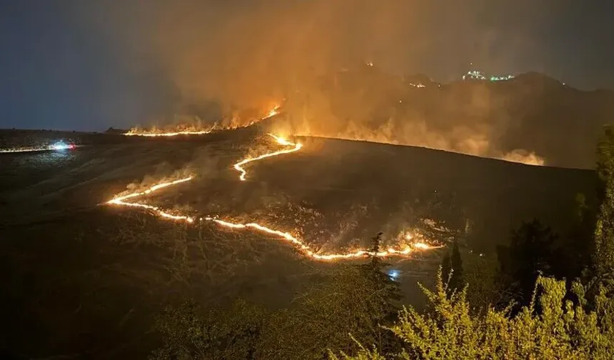 Ankara'da bir günde 140 yangın!