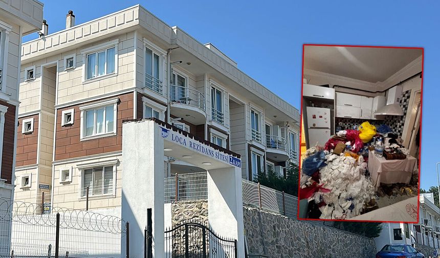 Evini çöplüğe çevirmişti! O hemşire için hukuki süreç başlatıldı