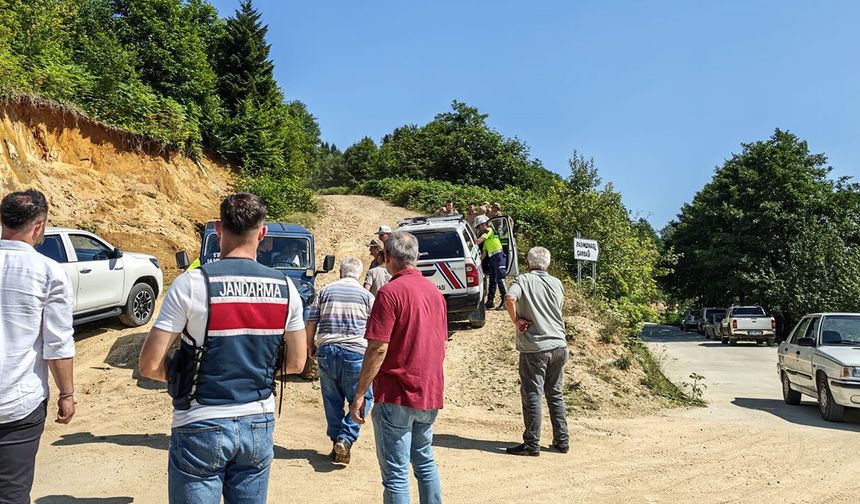 Giresun'da helikopter düştü iddiası