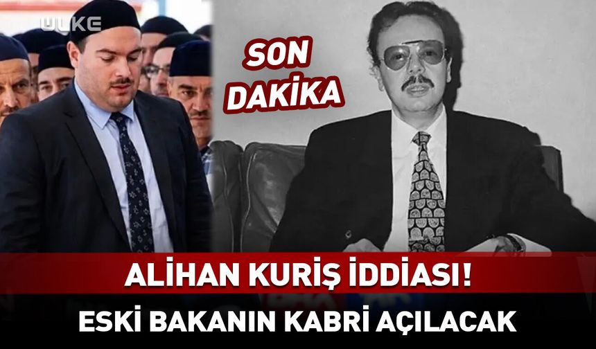 Eski Ulaştırma Bakanı Arif Ahmet Denizolgun'un kabri açılacak!